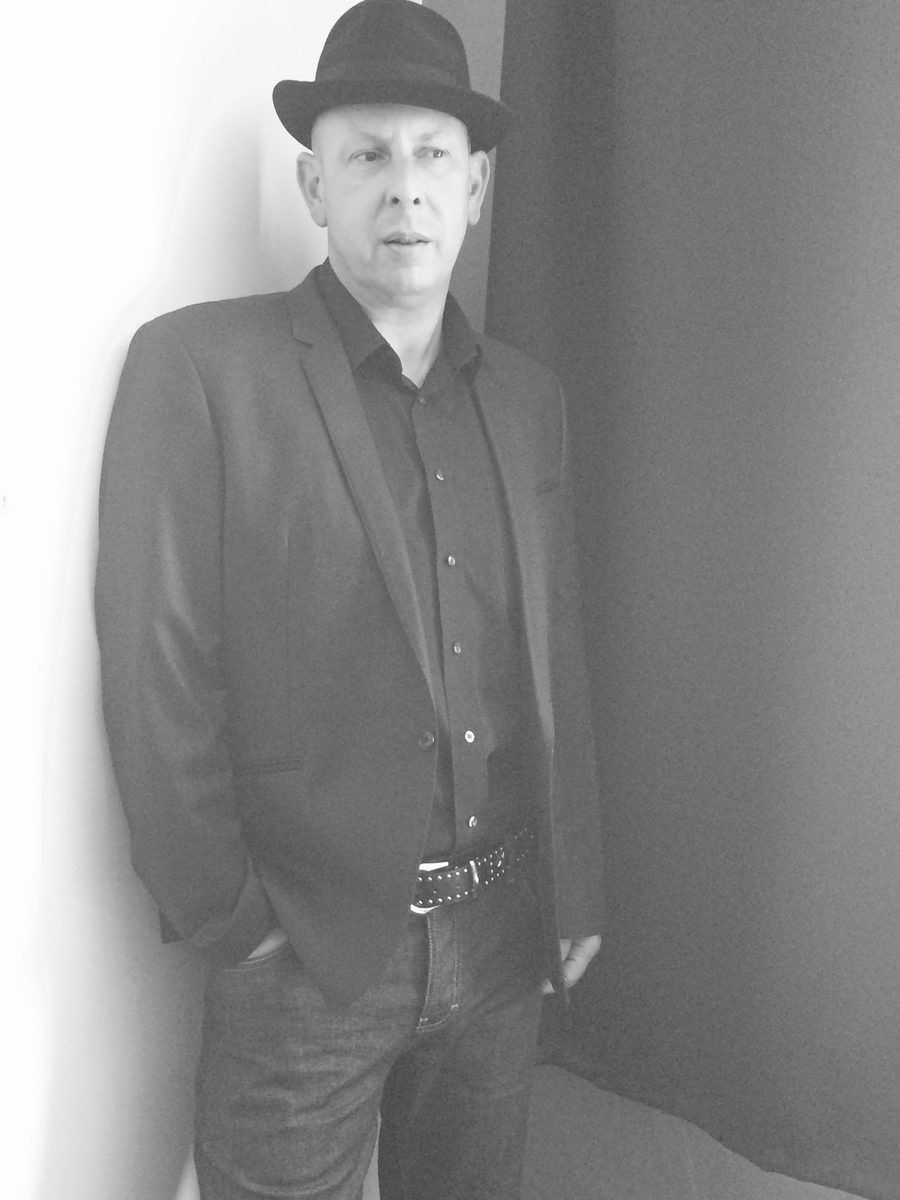 David Yabsley in a black hat and jacket